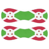 ブルンジ国旗を持つ愛国的なソフトボール ソフトボール (パネル)