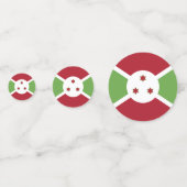 ブルンジ国旗 コンフェッティ (裏面)