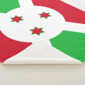 ブルンジ国旗 シェルパブランケット (3/4)