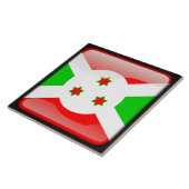 ブルンジ国旗 タイル (側面)