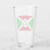 ブルンジ国旗 タンブラーグラス (裏面)