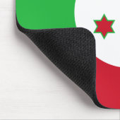 ブルンジ国旗 マウスパッド (コーナー)