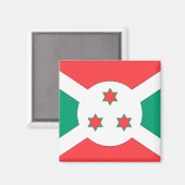 ブルンジ国旗 マグネット (正面/裏面)