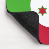 ブルンジ州旗を持つマウスパッド マウスパッド (コーナー)