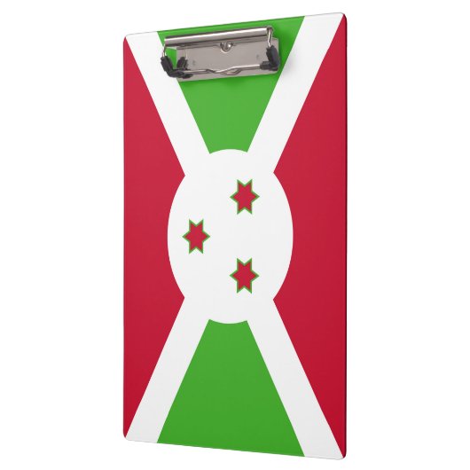ブルンジ州旗を持つ愛国的なクリップボード クリップボード (左)