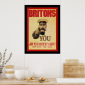 ブルンズが貴国の軍隊に加わる！ ポスター (キッチン)