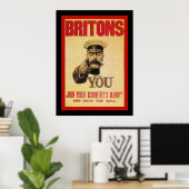 ブルンズが貴国の軍隊に加わる！ ポスター (ホームオフィス)