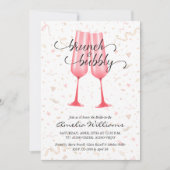 ブルンチアンドバビーブライダルシャワー 招待状 (正面)