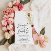 ブルンチアンドバブリーシャンパーニュブライダルシャワーインビタティ 招待状