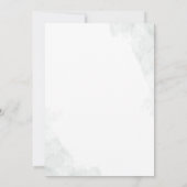 ブルンチエレガントアンドバブリーブライダルシャワーユーカリ 招待状 (裏面)