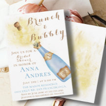 ブルンチエレガントアンドバブリーブライダルシャワー