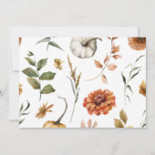 ブルンチズザブライド秋ブライダルシャワー 招待状 (裏面)