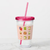 ブルンチトースト アクリルタンブラー (裏面)