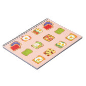 ブルンチトースト ノートブック (左側)