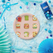 ブルンチトースト ペーパープレート (パーティー)