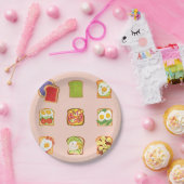 ブルンチトースト ペーパープレート (パーティー)