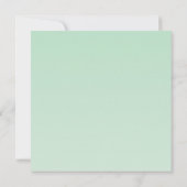 ブルンチバブリーミントブライダルシャワー 招待状 (裏面)