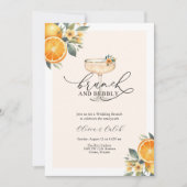 ブルンチバブリー結婚ズブランチ招待状 招待状 (正面)