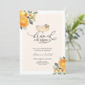 ブルンチバブリー結婚ズブランチ招待状 招待状 (スタンド正面)