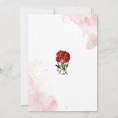 ブルンチバブルブルブルガンディワインバラブライダルシャワー 招待状 (裏面)