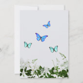 ブルンチユニークアンドバブリーブライダルシャワー 招待状 (裏面)