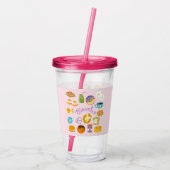 ブルンチ隊 アクリルタンブラー (裏面)