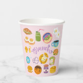 ブルンチ隊 紙コップ (裏面)