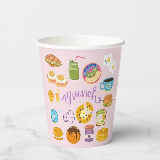 ブルンチ隊 紙コップ (裏面)