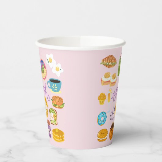 ブルンチ隊 紙コップ (左)