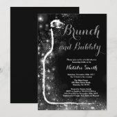 ブルンチ·アンド·バブリー·ブライダル·シャワーの招待 招待状 (正面/裏面)