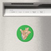 ブルンディ地図マグネット マグネット (インサイチュ (食洗機))