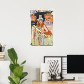 ブルンヒルレスタンペモデラーンバイガストンブッシエール ポスター (ホームオフィス)