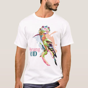 ブルンHUDポップ・アートのアート Tシャツ