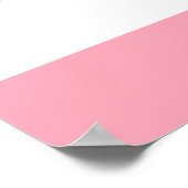 ブルーいかりオンピンクストライプズ ポスター (角)