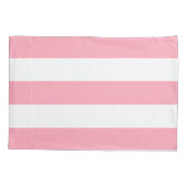 ブルーいかりオンピンクストライプズ 枕カバー (裏面)