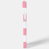 ブルーいかりオンピンクストライプテーマ Case-Mate iPhoneケース (裏面 / 左)