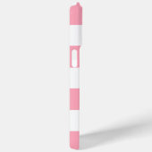 ブルーいかりオンピンクストライプテーマ Case-Mate iPhoneケース (裏面 / 右)