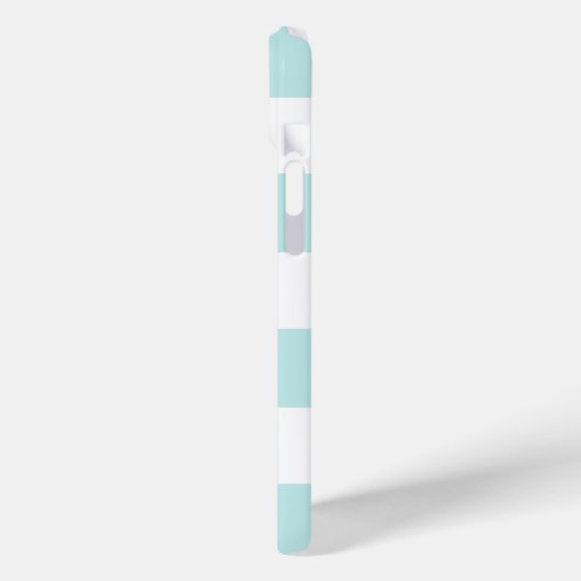 ブルーいかりオンミントストライプテーマ Case-Mate iPhoneケース (裏面 / 左)