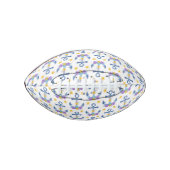 ブルーいかりパープルシーシェルズイエローヒトデ アメリカンフットボール (正面)