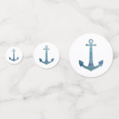 ブルーいかり絵画パーティー コンフェッティ (裏面)