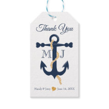 ブルーいかり航海のの結婚ギフトラベル