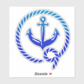 ブルーいかり シール (シート)