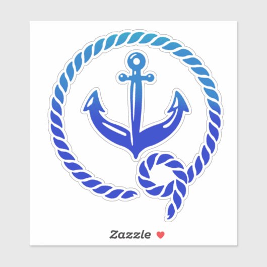 ブルーいかり シール (シート)