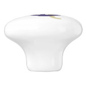 ブルーいかり セラミックノブ (側面)