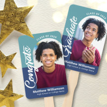 ブルーおめでとうグラード2写真アーチスクリプトはっきりしたレトロ