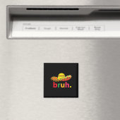 ブルーおもしろいシンコデマヨメキシコフェスタ マグネット (インサイチュ (食洗機))
