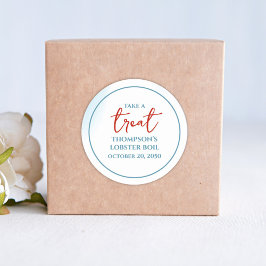 ブルーお楽しみにカスタム ラウンドシール