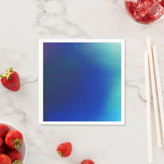 ブルーからアクアカクテルナプキンス スタンダードカクテルナプキン (インサイチュ)