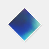 ブルーからアクアカクテルナプキンス スタンダードカクテルナプキン (角)