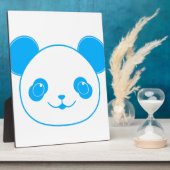 ブルーかわいいパンダベア フォトプラーク (側面)
